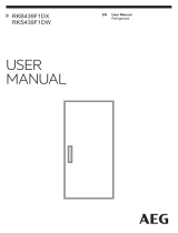 AEG RKB439F1DX User manual