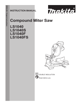 Makita LS1040 User manual