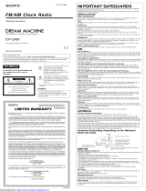 Sony ICF-C490 User manual