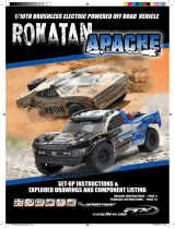 FTX 1/10TH Brushless Electric Powered Off Road Vehicle ROKATAN APACHE User manual