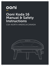 Ooni Koda User manual