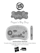 LeapFrog Peppa’s Big Day Learning Video Game User manual