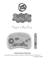 Leap Frog Peppa’s Big Day Learning Video Game User manual