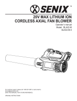 Senix BLAX2-M User manual