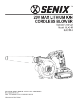 Senix BLX2-M User manual