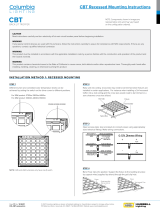 Columbia Lighting CBT24-LS35 User manual