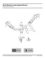 HUANUO Dual Monitor and Laptop Mount User manual