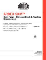 ARDEX SKM User manual