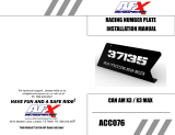 AFX MOTORSPORTS ACC076 User manual