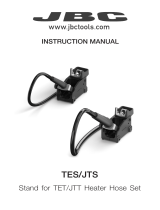 jbc TET JTT Heater Hose Set User manual
