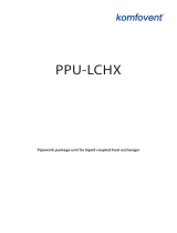 Komfovent PPU-LCHX User manual