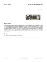 Arduino Portenta C33 User manual
