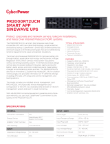 CyberPower PR1000RT2U User manual