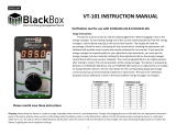 Blackbox VT-101 User manual