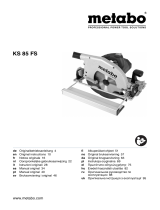 Metabo KS 85 FS User manual