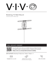 Vivo MOUNT-VW080P User manual