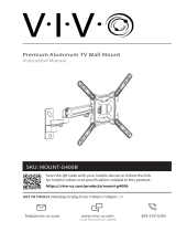 Vivo MOUNT-G400B User manual