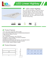 LED LIGHTING WHOLESALE INC DM03-120W50-C User manual