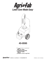 Agri-Fab Agri-Fab 45-0595 6-Gallon Push Sprayer User manual