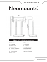 Neomounts PLASMA-M2600SILVER User manual