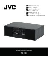 JVC RD-E761 User manual