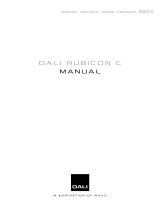 Dali RUBICON 2 C User manual