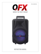 QFX PBX-800TWS User manual