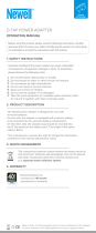 Newell D-Tap Power Adapter User manual