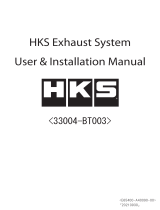 HKS 33004-BT003 User manual