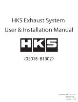 HKS 32016-BT002 User manual