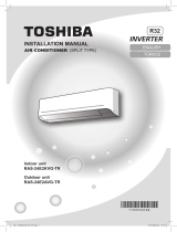 Toshiba RAS-24E2KVG-TR User manual