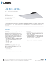 Lowell LT2-810-72-BB User manual