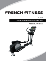 FRENCH FITNESS Elliptical Fitness Machine User manual