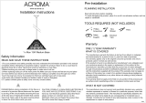ACROMA 8401WRT User manual