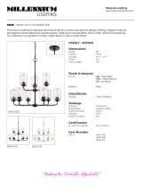 Millennium Lighting 9609-RBZ User manual