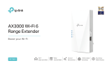 TP-LINK tp-link AX3000 WiFi 6 Range Extender User manual