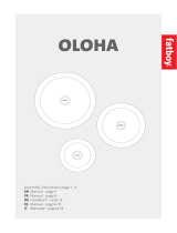 fatboy Oloha Trio LED Battery Light and Shell User manual
