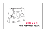 SINGER 4411 User manual