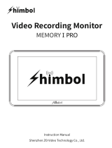 himbol MEMORY Ⅰ Pro Video Recording Monitor User manual