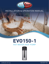 evoheatEVO0150-1 Hot Water Heat Pump