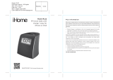 iHome iPL22 User manual