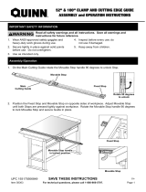 Quinn 52 Inch and 100 Inch User manual