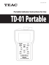 TEAC TD-01 User manual