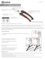 Eden 39006EDAMZ User manual