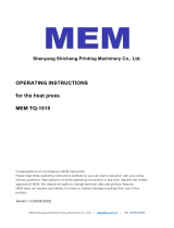 MEM TQ-1515 6 x 6 User manual