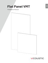Vicoustic Flat Panel VMT User manual
