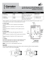 CAMDEN CX-91S-06 User manual