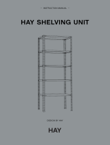 Hay Shelving Unit User manual
