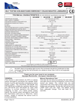 olympia electronicsGR-290/M Self Testing Non-Maintained Emergency Ceiling Mounted Luminaires