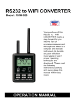 INSPECT USA RHW-925 User manual